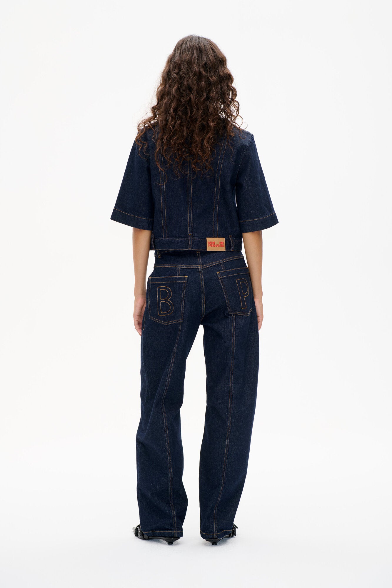 NO 02 jeans - Dark Blue Rinse